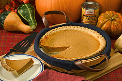 Photo of pumpkin pie by Peggy Greb of the USDA Agricultural Research Service