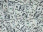 lots of $100 bills spread out